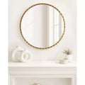 Kate & Laurel All Things Decor Specchio decorativo da parete Sebecka 26"x26" oro