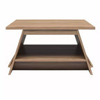 Danton A-Frame Coffee Table with Magazine Perch, Walnut