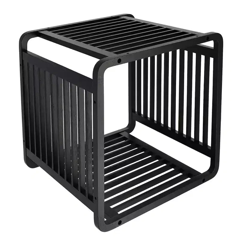 Evideco French Home Goods Smart Kube Scaffale portaoggetti in bambù a cubo, 13 divisori impilabili