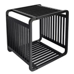 Organizzatore portaoggetti a cubo in bambù 33 cm A x 33 cm L x 33 cm P