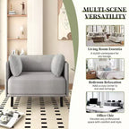 Poltrona in poliestere e legno massello 79 A x 82 L x 99,5 P cm