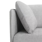 Poltrona in poliestere e legno massello 79 A x 82 L x 99,5 P cm
