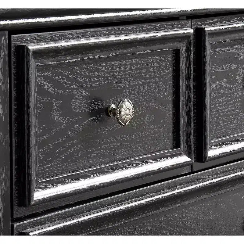 Comò a 6 cassetti in composito di legno 112,5 cm A x 80 cm L x 40 cm P