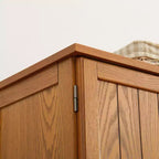 Armadio Portatutto in Legno con 8 Ante e 4 Ripiani 183.9 cm A x 60.5 cm L x 32 cm P