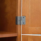Armadio Portatutto in Legno con 8 Ante e 4 Ripiani 183.9 cm A x 60.5 cm L x 32 cm P