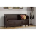 Panca contenitore in compensato 75 A x 142 L x 46 P cm