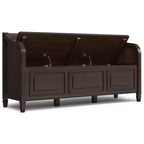 Panca contenitore in compensato 75 A x 142 L x 46 P cm