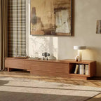 Mobile porta TV allungabile in MDF con 3 cassetti 40,3 cm A x 200-260 cm L x 40 cm P