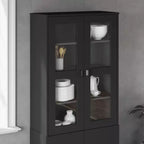 Mobile alto in composito di legno 80 cm L x 110 cm A x 35 cm P