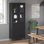 Mobile alto in composito di legno 80 cm L x 110 cm A x 35 cm P
