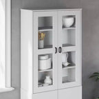 Mobile alto in composito di legno 80 cm L x 110 cm A x 35 cm P