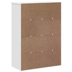 Mobile alto in composito di legno 80 cm L x 110 cm A x 35 cm P