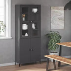 Mobile alto in composito di legno 80 cm L x 110 cm A x 35 cm P