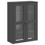Mobile alto in composito di legno 80 cm L x 110 cm A x 35 cm P
