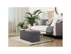 Pouff contenitore in poliestere 76,2 cm L x 39,9 cm P x 39,9 cm H