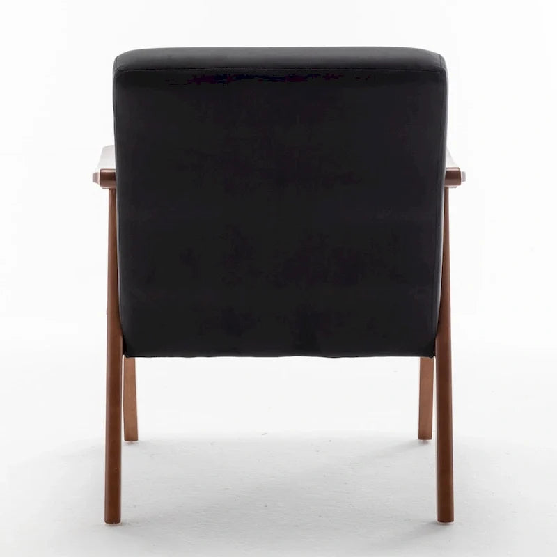 Chaise de salon en bois massif