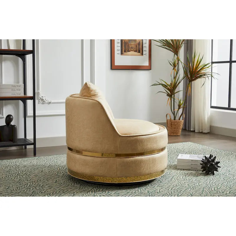 Swivel Chair, 360 Swivel Accent Chair, Barrel Chair for Living Room Bedroom