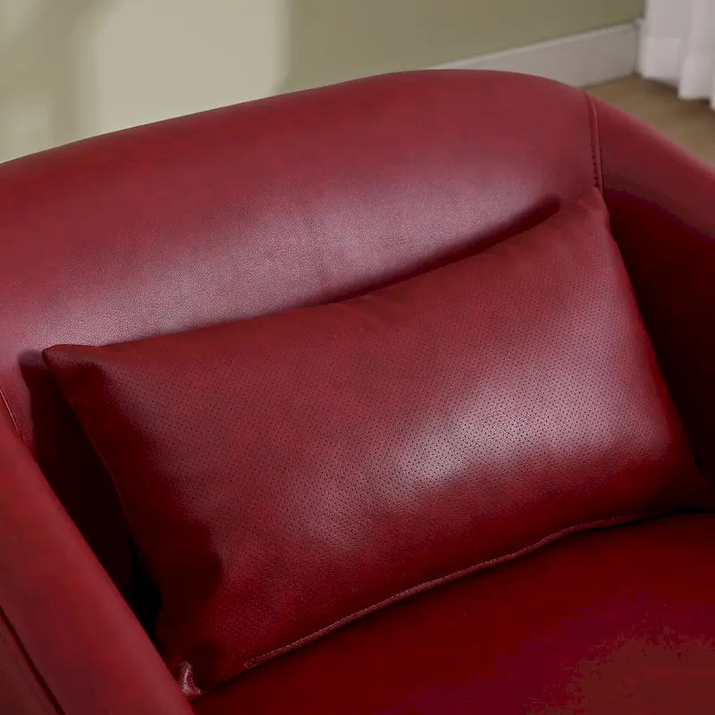 Swivel Barrel Chair,Comfy Round Accent Sofa Chair,360 Degree Swivel Barrel Club Chair,Leisure Arm Chair for Nursery