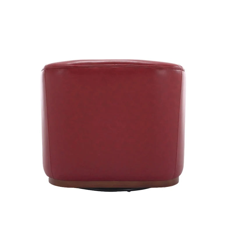 Swivel Barrel Chair,Comfy Round Accent Sofa Chair,360 Degree Swivel Barrel Club Chair,Leisure Arm Chair for Nursery