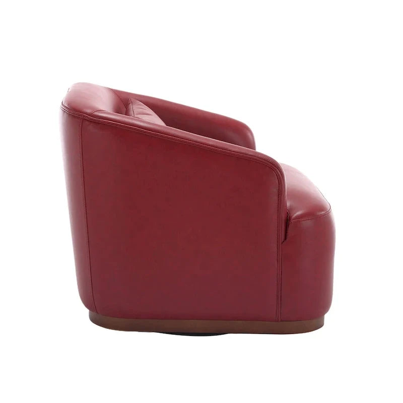 Swivel Barrel Chair,Comfy Round Accent Sofa Chair,360 Degree Swivel Barrel Club Chair,Leisure Arm Chair for Nursery
