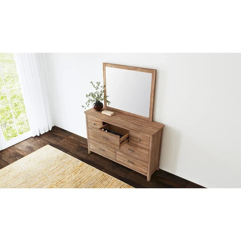 Ensemble de chambre à coucher 5 pièces Simply Solid Kerria