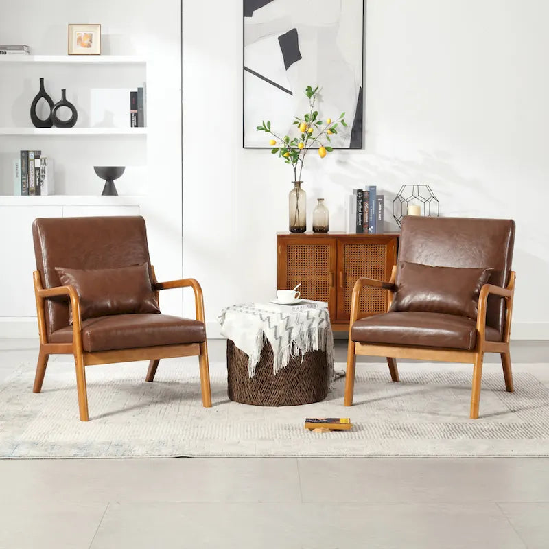 GDFStudio - Olivia Velvet Upholstered Accent Chair with Solid Wood Frame and Comfortable Cushion