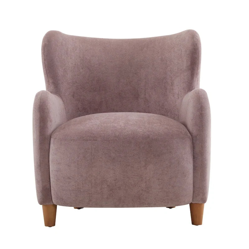 Fauteuil d'appoint à dossier haut en tissu Bacho par Christopher Knight Home