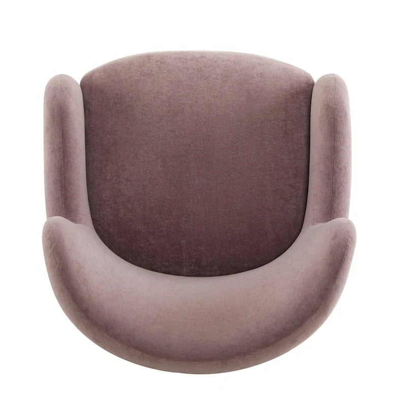 Fauteuil d'appoint à dossier haut en tissu Bacho par Christopher Knight Home