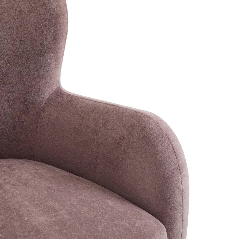 Fauteuil d'appoint à dossier haut en tissu Bacho par Christopher Knight Home