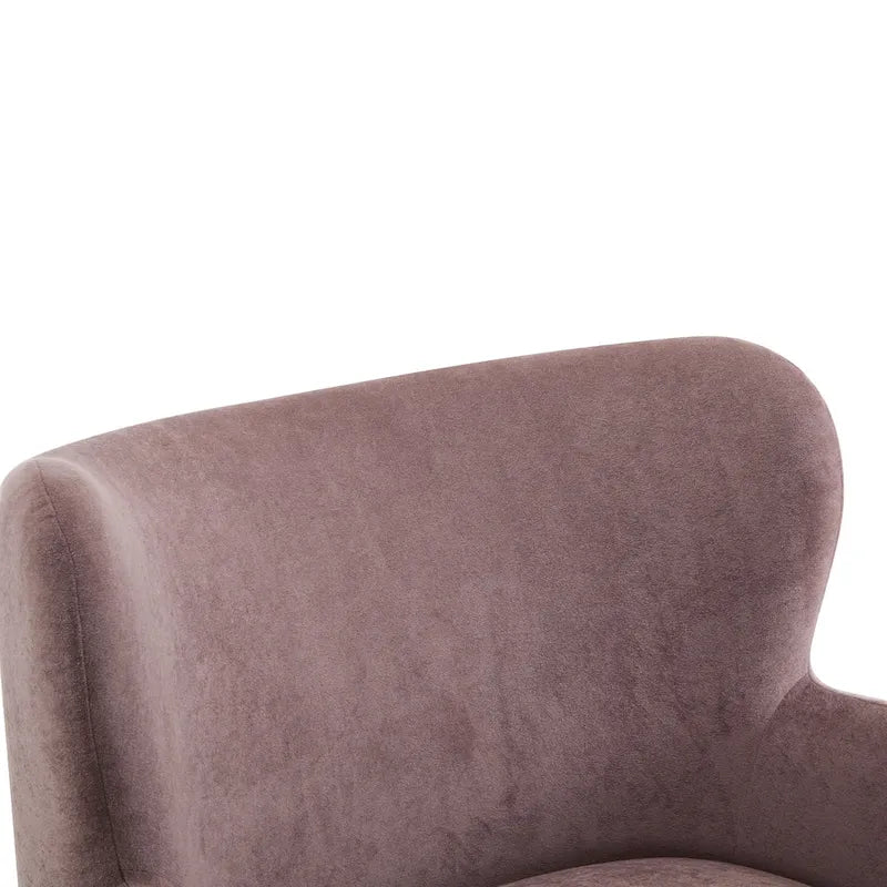 Fauteuil d'appoint à dossier haut en tissu Bacho par Christopher Knight Home