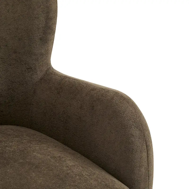 Fauteuil d'appoint à dossier haut en tissu Bacho par Christopher Knight Home