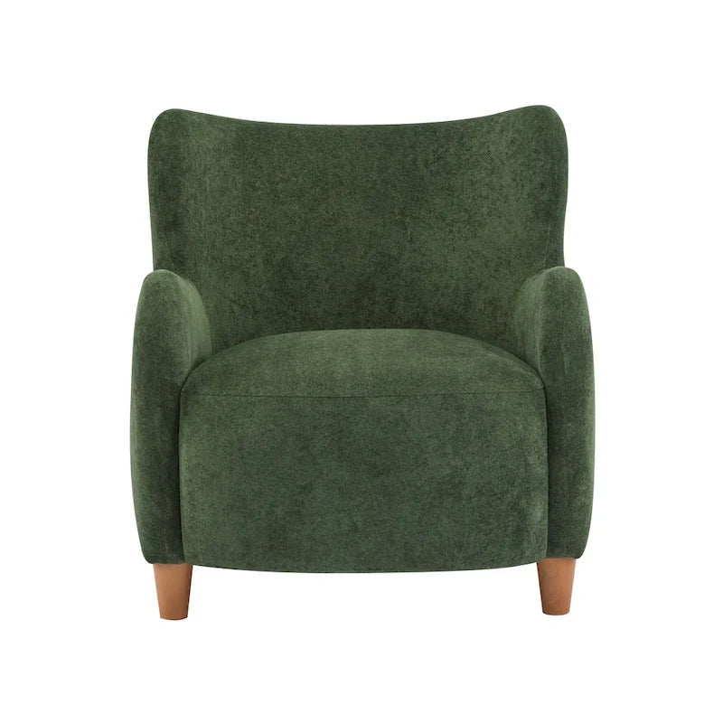 Fauteuil d'appoint à dossier haut en tissu Bacho par Christopher Knight Home
