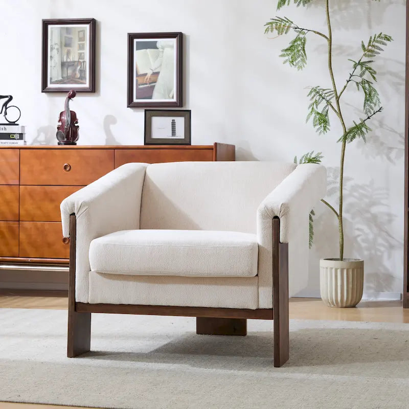 Fauteuil d'appoint moderne du milieu du siècle Nexvo 34 de Christopher Knight Home