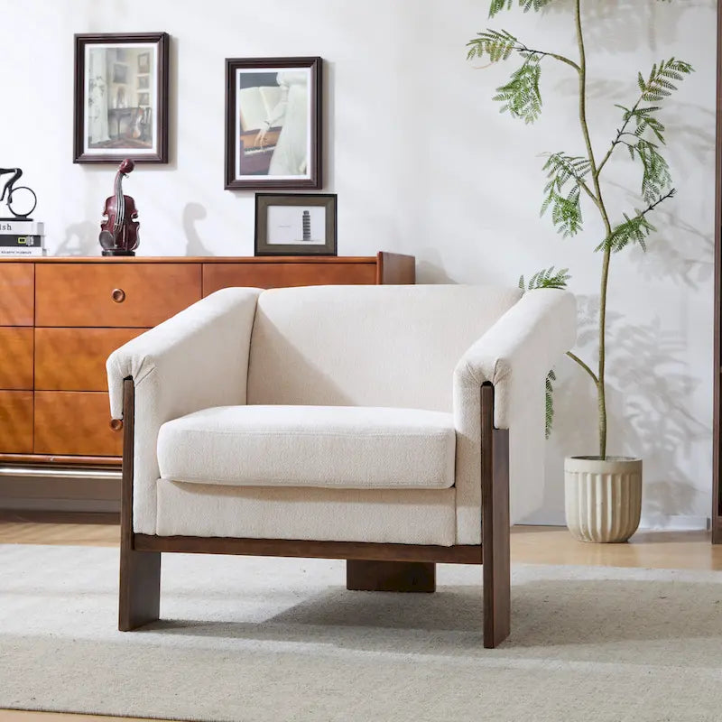 Fauteuil d'appoint moderne du milieu du siècle Nexvo 34 de Christopher Knight Home