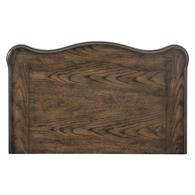 Table de chevet 3 tiroirs finition chêne brun 1 pièce