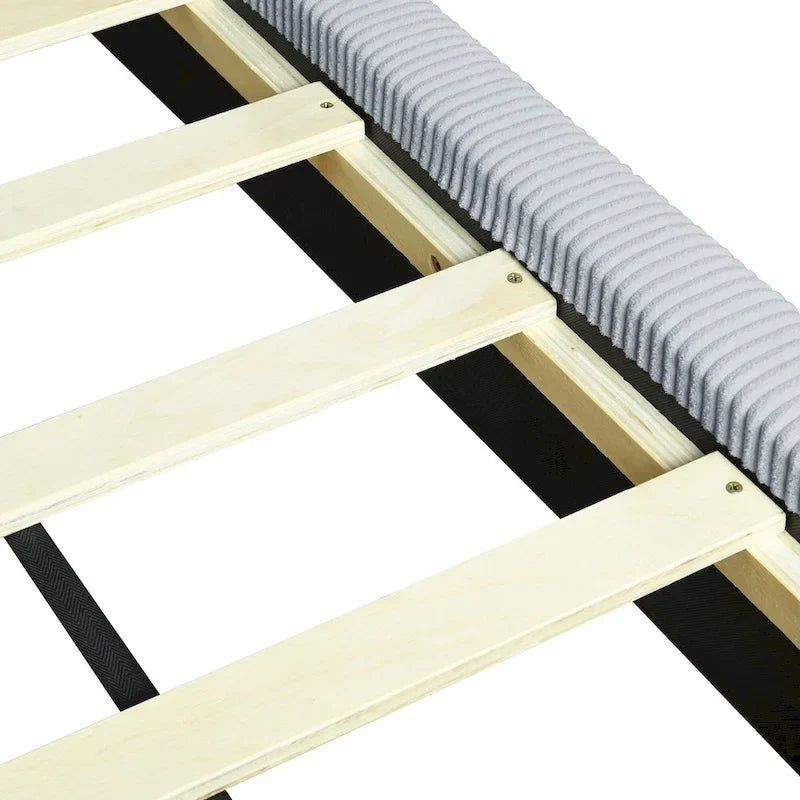 Divano letto a L completo con struttura solida