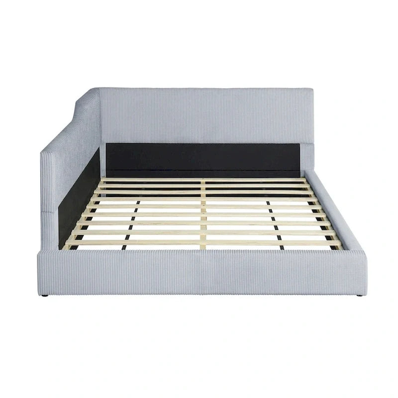 Divano letto a L completo con struttura solida
