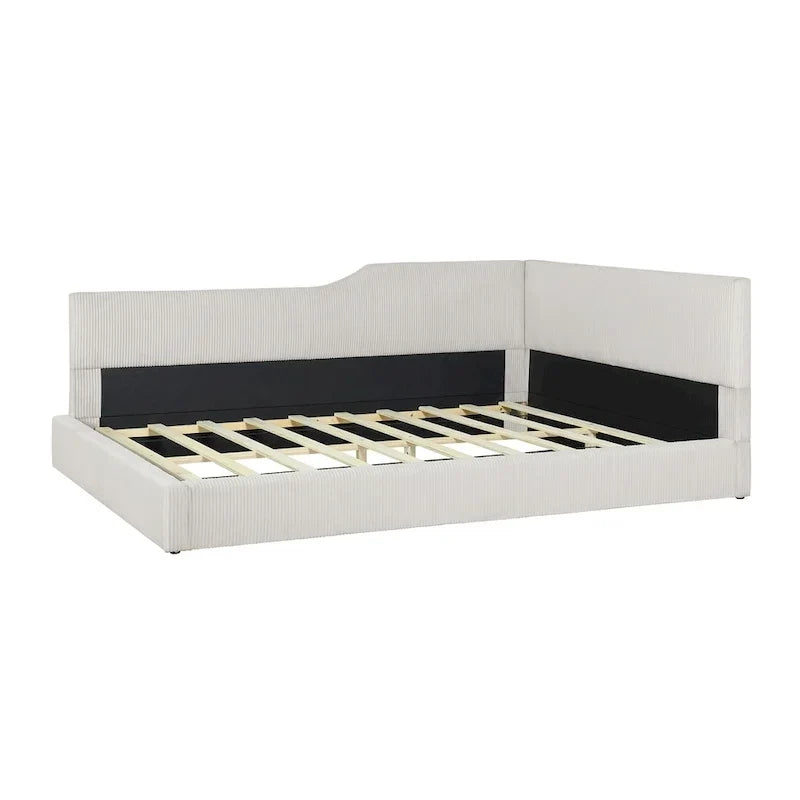 Divano letto a L completo con struttura solida