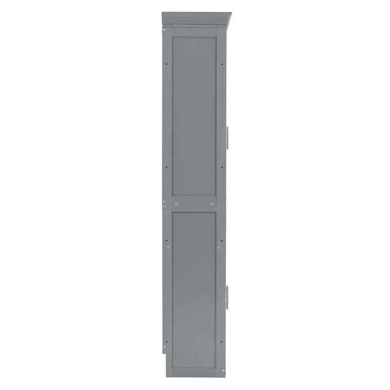 Lit escamotable Queen Smart Murphy avec armoire et rangements, système personnalisable