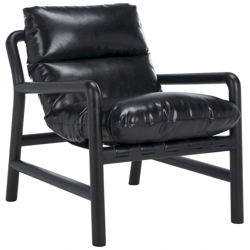 Fauteuil d'appoint Claxon SAFAVIEH Home - 30 larg. x 34 prof. x 32 haut. (po)