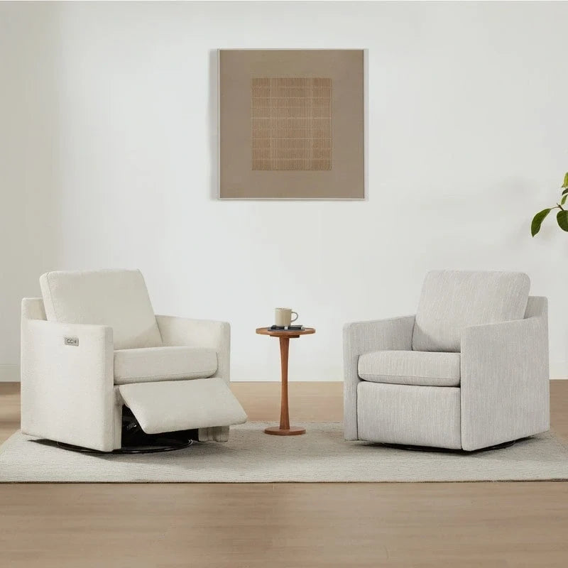Nora Electric Power Swivel Chair with Footrest Recline