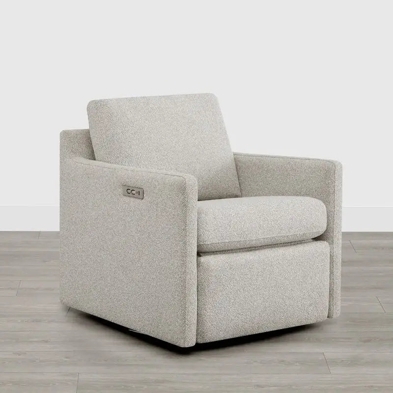Nora Electric Power Swivel Chair with Footrest Recline