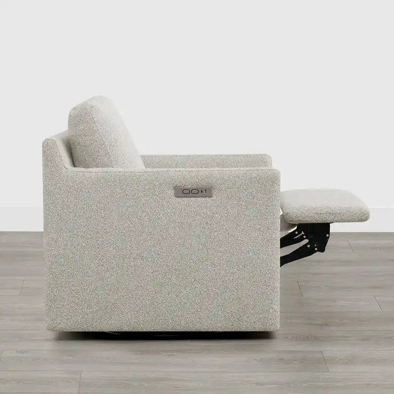 Nora Electric Power Swivel Chair with Footrest Recline