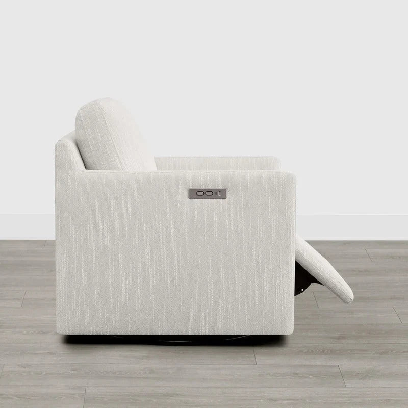 Nora Electric Power Swivel Chair with Footrest Recline