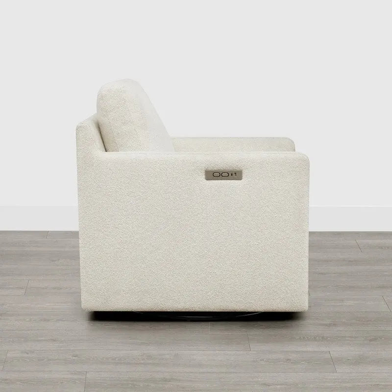Nora Electric Power Swivel Chair with Footrest Recline
