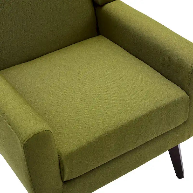 Fauteuil d'appoint rembourré moderne (lot de 2)