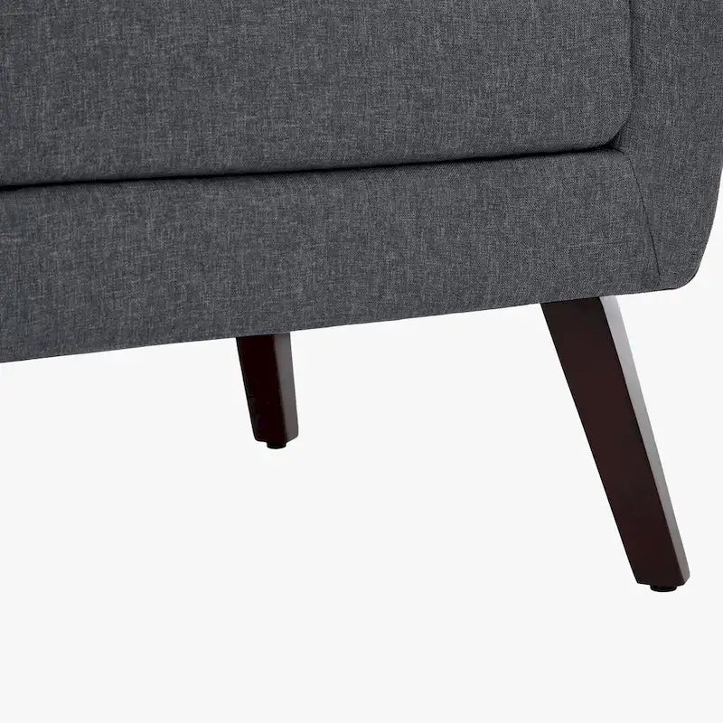 Fauteuil d'appoint rembourré moderne (lot de 2)