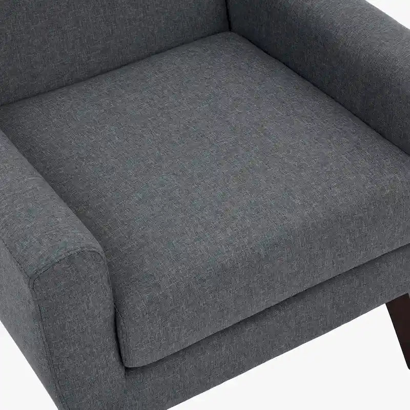 Fauteuil d'appoint rembourré moderne (lot de 2)