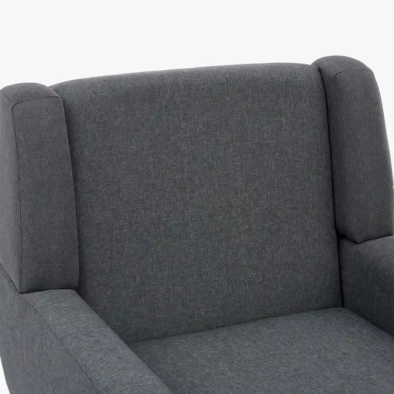 Fauteuil d'appoint rembourré moderne (lot de 2)