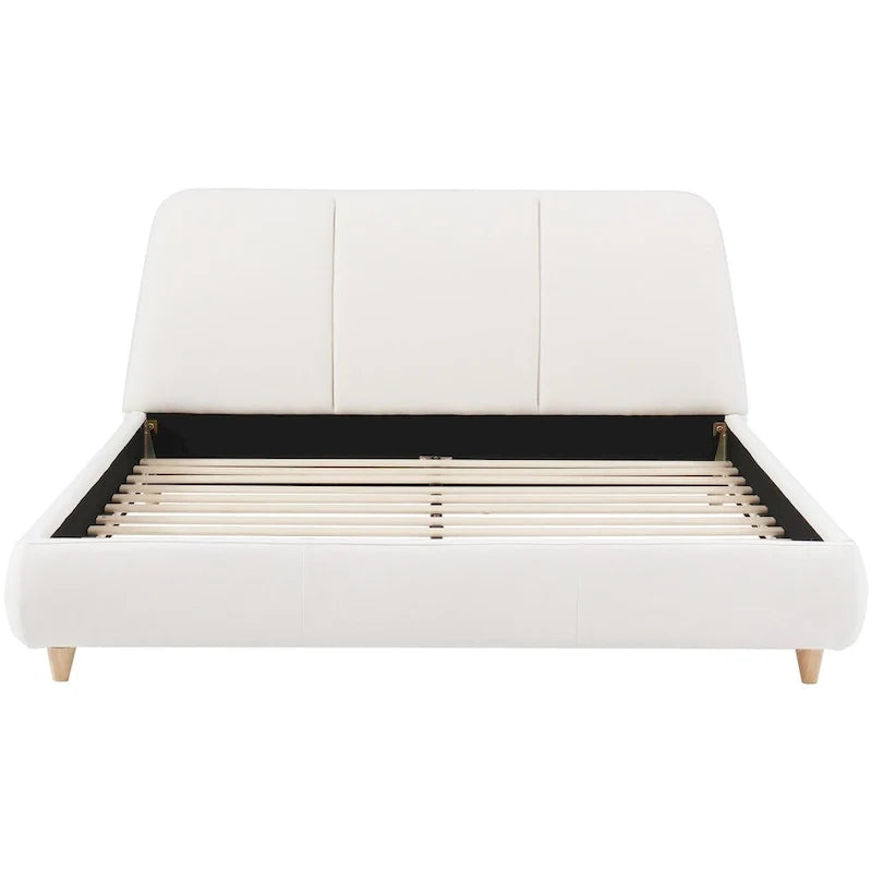 Christopher Knight Home - Struttura letto moderna imbottita Mitchell